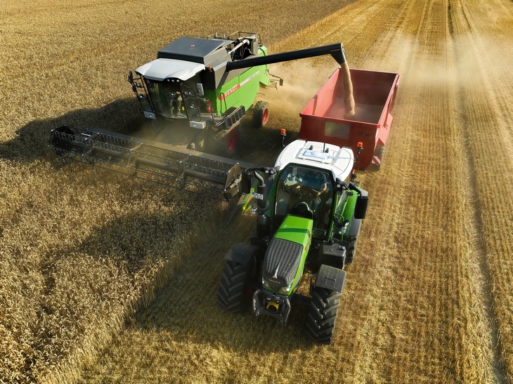 Fendt Corus 500 1 Fendt Corus 500   nowa seria kombajnów zbożowych z wytrząsaczami