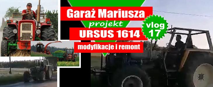 Garaz Mariusza Ursus 1614 vlog 17 ?Marchewka? ? najnowsza przyczepa z Cynkometu