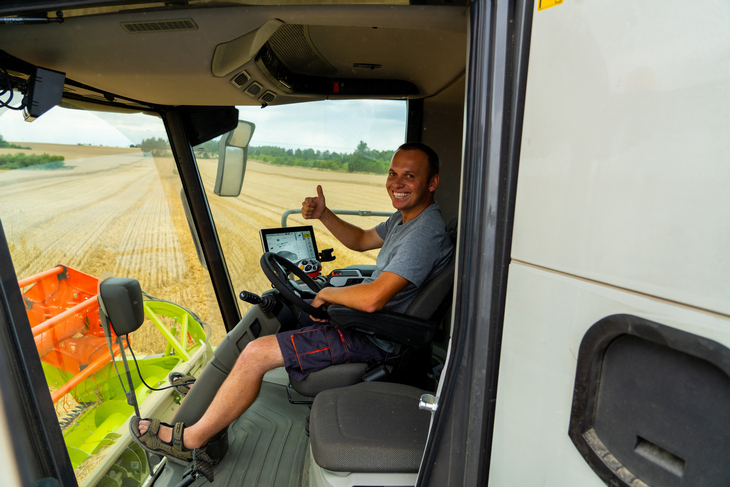 Claas Trion opinia polska CLAAS TRION   opinie polskich rolników po pierwszych żniwach