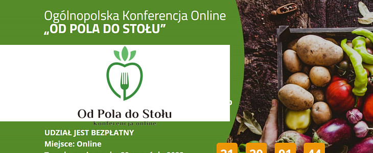 Od pola do stolu konferencja online Nowości maszynowe w ofercie POM Brodnica