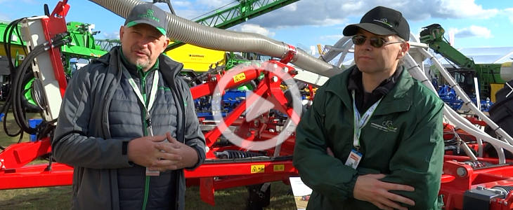 Agro Show Pottinger 2022 film Kombajny Case IH 8230 w mokrej kukurydzy   FOTO