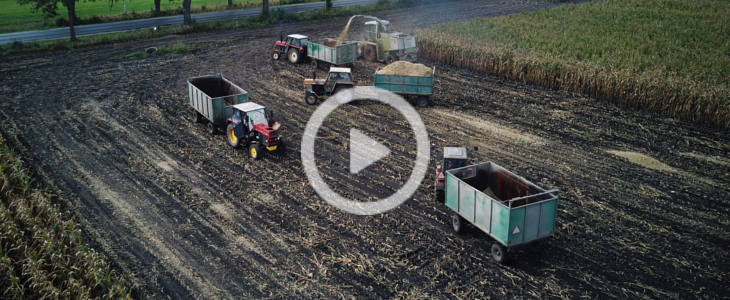 Kom Rol kiszonka 2022 film Zielone Agro Show w Kom Rol Kobylniki, w polu Ursusy z maszynami Pöttinger   VIDEO