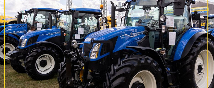 New Holland T5S John Deere z największą sprzedażą ciągników w październiku