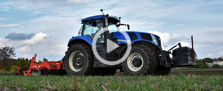 New Holland T8 Maschio Atilla 2022 film Wyjątkowy model glebogryzarki na 50 lat firmy