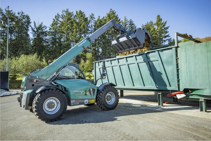 Kramer New design telehandler Kramer prezentuje nowości produktowe na jesiennych targach rolniczych