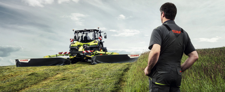 Claas oszczednosc paliwa CLAAS DISCO 9700 RC AUTO SWATHER – kosiarka do dużych ilości paszy i łagodnego kondycjonowania