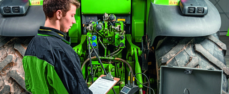 Expert check John Deere 0 Dwóch finalistów XIII Ogólnopolskich Mistrzostw Mechaników z „Zieloną Kartą” John Deere