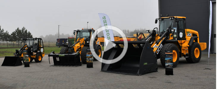 JCB Dealer Tour 2022 film Debiut JCB Fastrac 8000