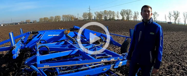 New Holland SGX 620 opinia 2022 film Kultywator zawieszany New Holland SBMV 750   prezentacja   VIDEO