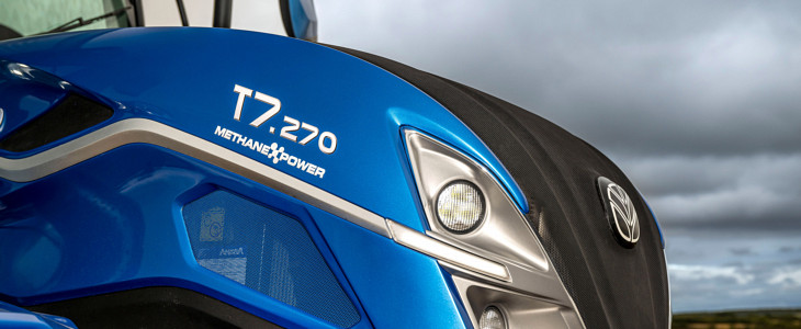 New Holland T7 270 Methan Power Marka CNH Industrial New Holland przenika do metaświata podczas targów CES 2023 w USA