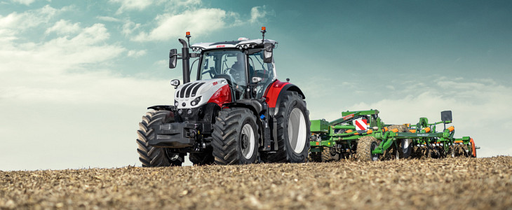STEYR 6280 Absolut CVT 2 Fendt IDEAL w ekstremalnym zbiorze kukurydzy   FOTO