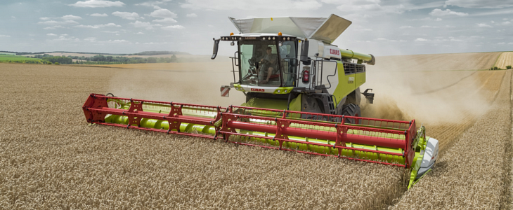 Claas kombajny Pokaz pracy sieczkarni CLAAS JAGUAR 950 z DIRECT DISC 520