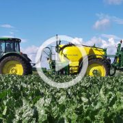 John Deere 6130M R740i 2023 film 180x180 Nawozy 2023 w Kom Rol Kobylniki   Ursus 1224 + Accord Turbo na polach GR Szarlej