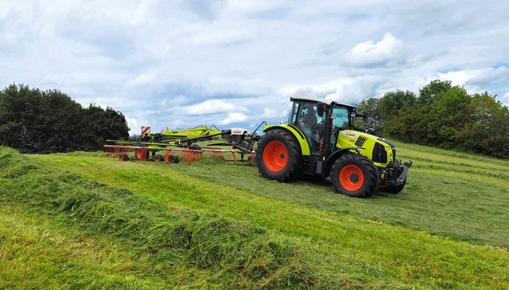 Claas czysta zielonka 3 Czysta zielonka to tłuste mleko