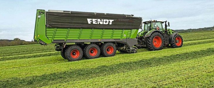 Fendt Tigo test DLG Fendt 828 Vario + Fendt Tigo 75 VR D = zgrany zestaw