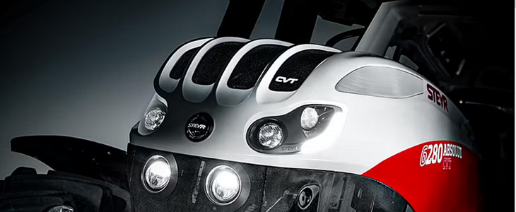 Steyr Absolut CVT 2023 STEYR wprowadza na rynek serię nowych ciągników ABSOLUT CVT