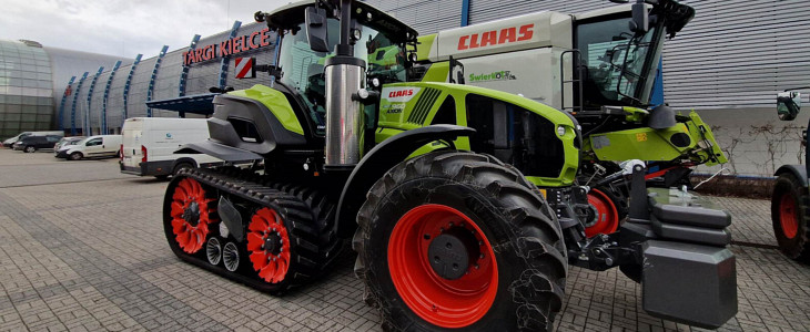 Agrotech 2023 Kielce Claas Sterownik owijarki samozaładowczej EUROMILK SCORPIO