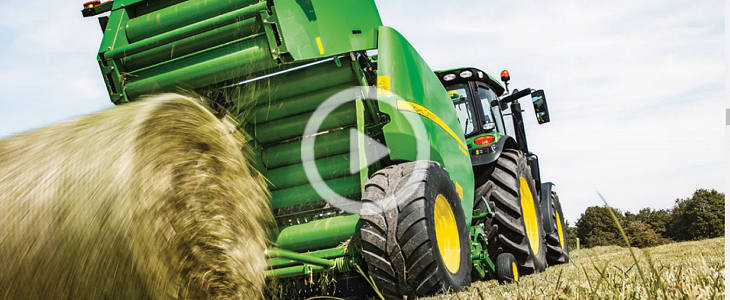 John Deere prasy fabryka 2023 film 1 John Deere z ofertą dla hodowców na targach AGROTECH 2017