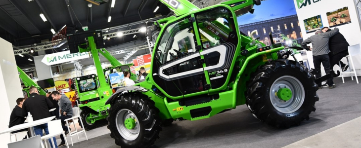 Merlo Multifarmer Agrotech 2023 Rekord Guinnessa ładowarką Merlo