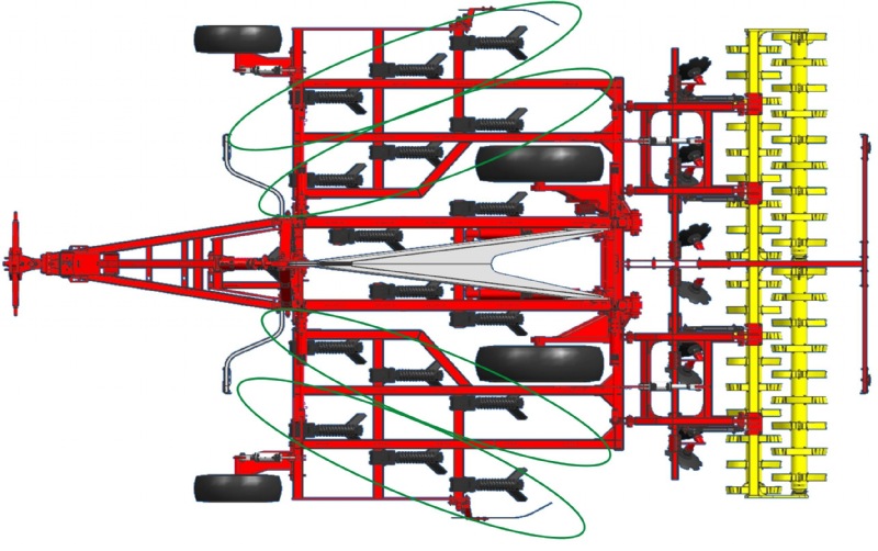 TERRIA V3 1 Sposób na ekoschematy   kultywatory PÖTTINGER TERRIA z możliwością podsiewu i nawożenia