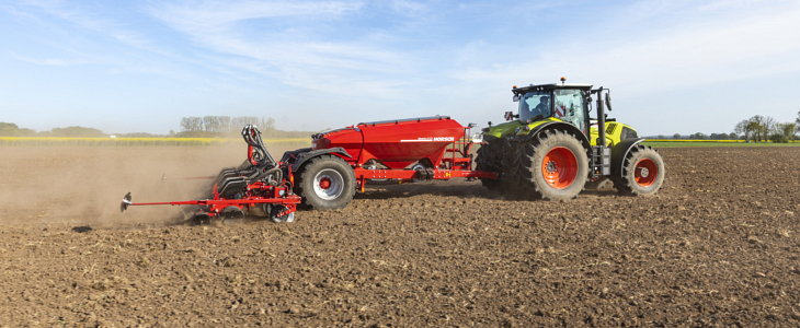 365FarmNet Crop View zmienny wysiew Kalkulator wydajności Amazone pomaga dokonać właściwego doboru maszyny