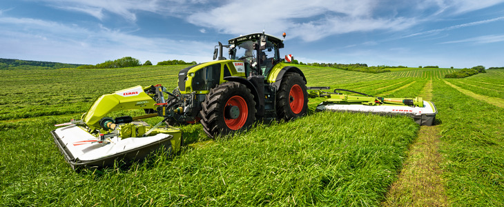 Claas DISCO 3600F MOVE Maszyny rolnicze zjechały do Kielc na Agrotech 2023