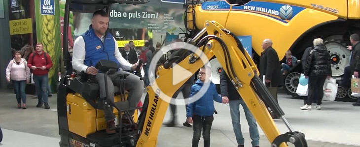 New Holland E35X 2023 film Fliegl Tracker zdobywa nagrody