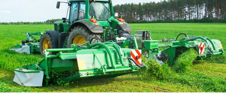 Samasz kosiarki GigaCut Zielone Agro Show 2023: maszyny JOHN DEERE i SaMASZ prezentuje firma Fricke Maszyny Rolnicze