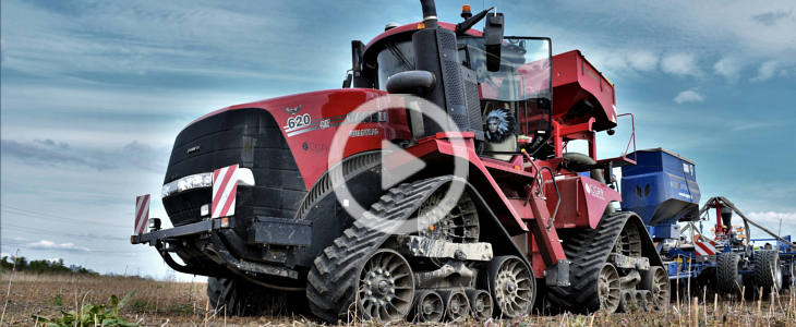 Case Kockerling Vaderstad uprawa pasowa CGFP 2023 film Väderstad Tempo z hydraulicznym dociskiem sekcji wysiewającej