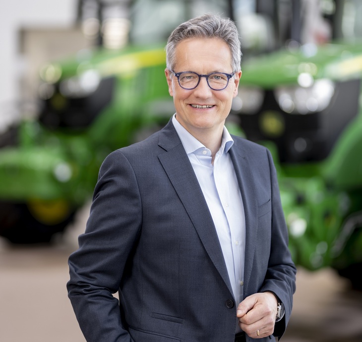 John Deere Markwart von Pentz John Deere powołuje nową President of Ag Business