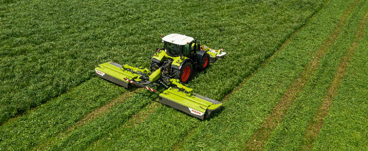 Claas Disco 9700 Wpływ czystej paszy na produkcję 1 mln litrów mleka