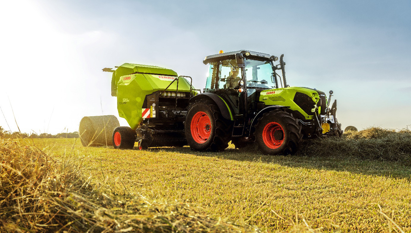 Claas ELIOS 200 ELIOS 300 AXOS 200 2 CLAAS prezentuje trzy nowe serie ciągników kompaktowych: ELIOS 200, ELIOS 300 i AXOS 200