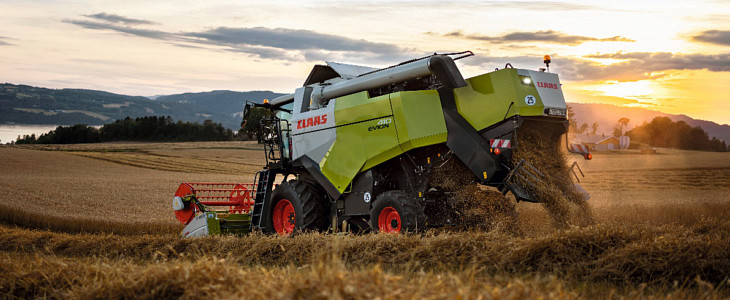 Claas Evion Nowe kombajny CLAAS EVION zdobyły uznanie polskich rolników