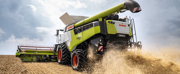 Claas Lexion mapowanie ekoschematy Nowy Fendt 936 Vario i Horsch Tiger AS na Kujawach – FOTO