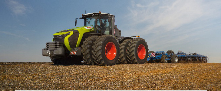 Claas Xerion 12 2 CLAAS XERION 12.590 i 12.650, TERRA TRAC i TRAC   Większe osiągi pod każdym względem