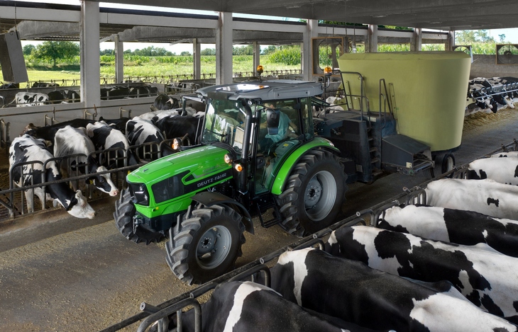 Deutz Fahr 5DKeyline GS 5 Ciągniki Deutz Fahr serii 5D Keyline teraz z rewersem PowerShuttle