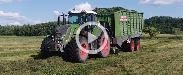 Fendt 828 Fendt Tigo 75VR 2023 film Nowe przyczepy zbierające Fendt Tigo MS, MR i MR Profi