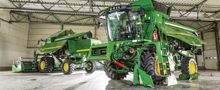 John Deere kombajn serwis Części na wyciągniecie ręki. John Deere umacnia segment Aftermarket