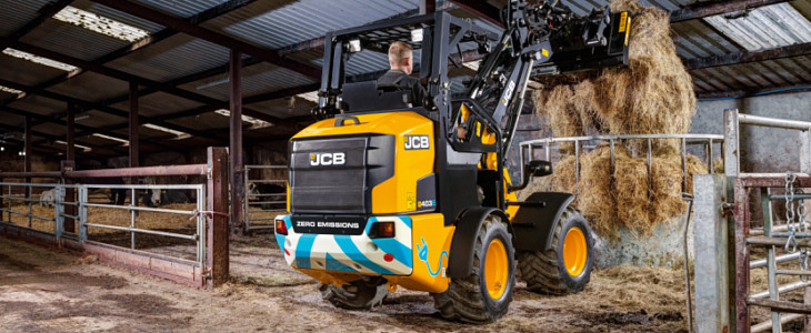 JCB 403E Jeszcze potężniejsze ładowarki JCB