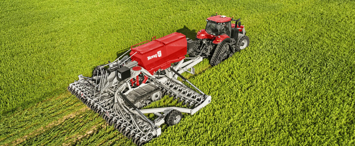 Nowag T ForcePlus 650 no till Agrihandler Agrihandler z autonomicznymi ciągnikami marki AgXeed na Agro Show 2023 w Bednarach