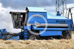 Bizon BS Z110 zniwa 2023 film 240x160 John Deere S780 i 2x New Holland CX 8090 – żniwa 2023 w GR Kubiccy