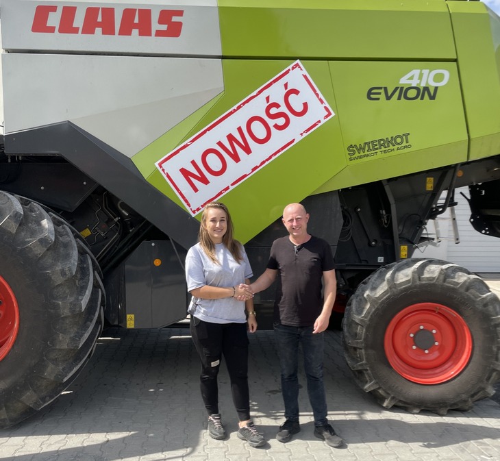 %name Nowe kombajny CLAAS EVION zdobyły uznanie polskich rolników