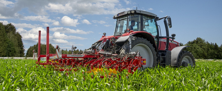 Pottinger FLEXCARE V 6200 Pöttinger   nowości w maszynach do mechanicznej pielęgnacji upraw