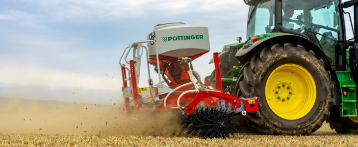 Pottinger ROTOCARE V 6600 TEGOSEM Pöttinger   nowości w maszynach do mechanicznej pielęgnacji upraw
