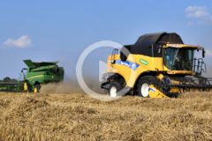 John Deere S790 New Holland CX zniwa 2023 film 240x160 New Holland CX 5.80 w kukurydzy   VIDEO