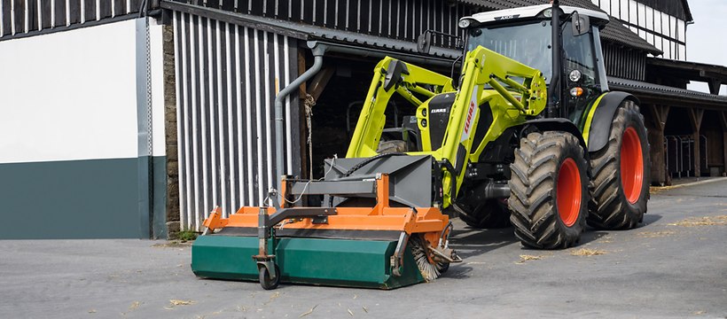 Claas uprawy specjalistyczne 3 Opcje przydatne w ciągnikach pracujących w uprawach specjalistycznych