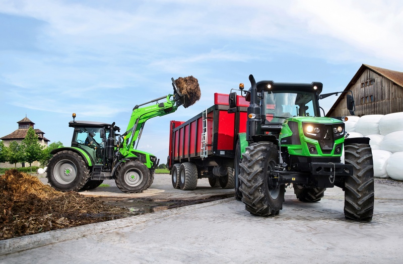 DeutzFahrF 5 Keyline 3 DEUTZ FAHR wprowadza nowe ciągniki serii Keyline 5