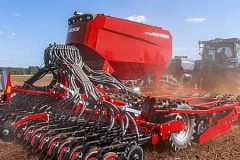 Horsch Pronto precyzyjne nawozenie pod siew 240x160 Case IH Puma 200 AFS i Horsch Pronto 4 DC na pokazach ZipAgro   VIDEO