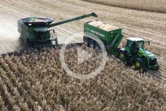 CGFP John Deere X9 9RX HAWE kukurydza 2024 film 240x160 Polska premiera kombajnu John Deere X9 ? nasza fotorelacja