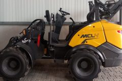 Mecalac MCL mini ladowarka skladany dach 240x160 Bank BPS ze Złotym Żurawiem Rolnictwa